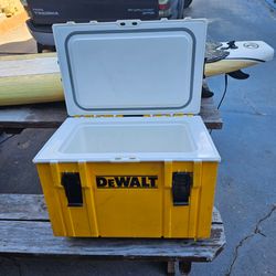 Dewalt cooler, Good Condition,  One latch bent a little,