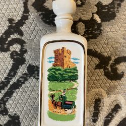 1970 Irish Bottle Made Out Of Fine Porcelain