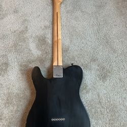 2018 Fender TELECASTER SPECIAL EDITION NOIR MATTE BLACK Solid Body Electric Guitar