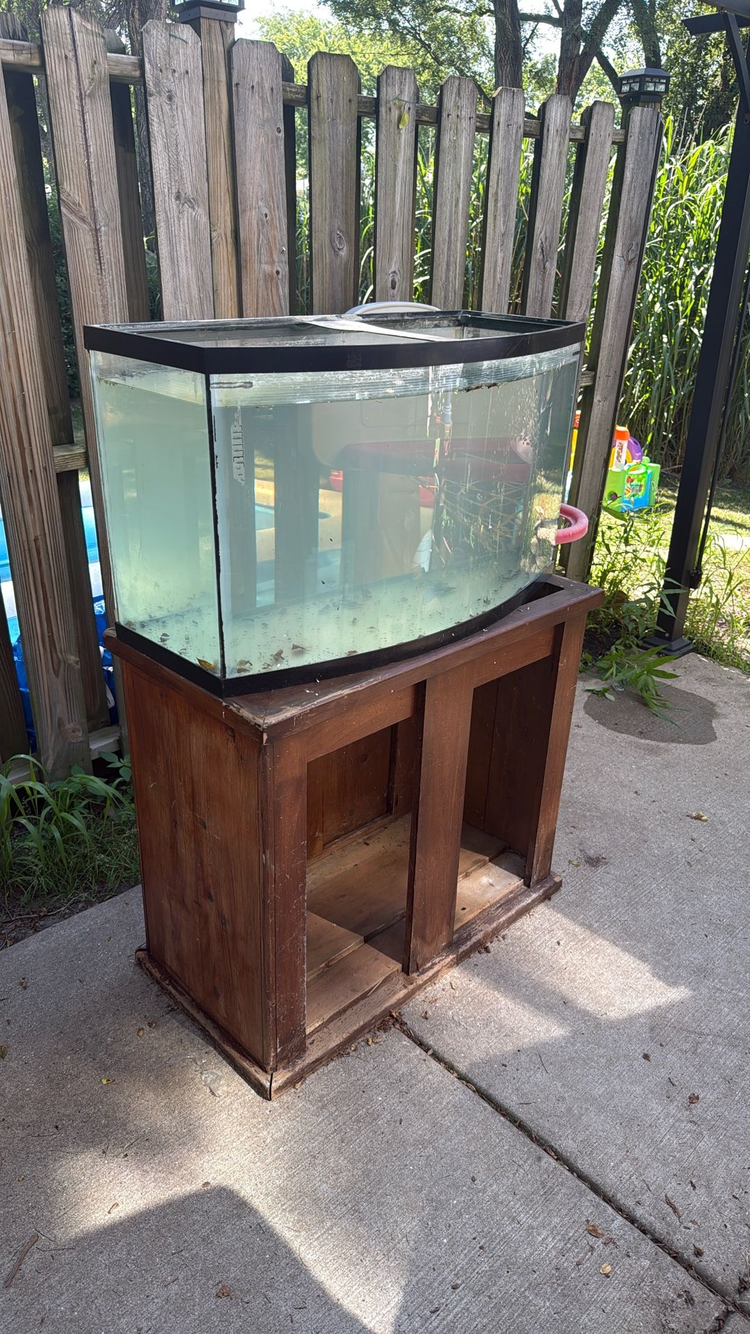 55 Gallon Fish Tank W Stand 