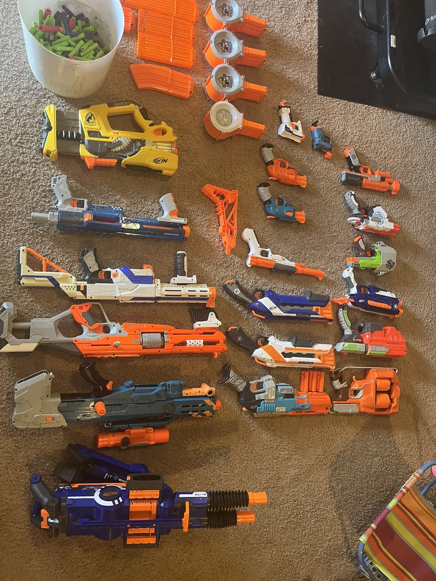 Nerf Gun Lot +ammo