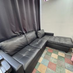 Black Sectional