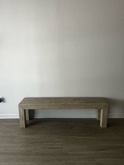 60 Inch Solid wood bench