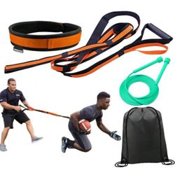 Speed Training Equipment, Upgraded Speed And Agility Training Kit, Overload Running Resistance & Release Resistance Kit For Sprint And Football, Baske