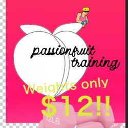 Passionfruit Weights #newYearBody