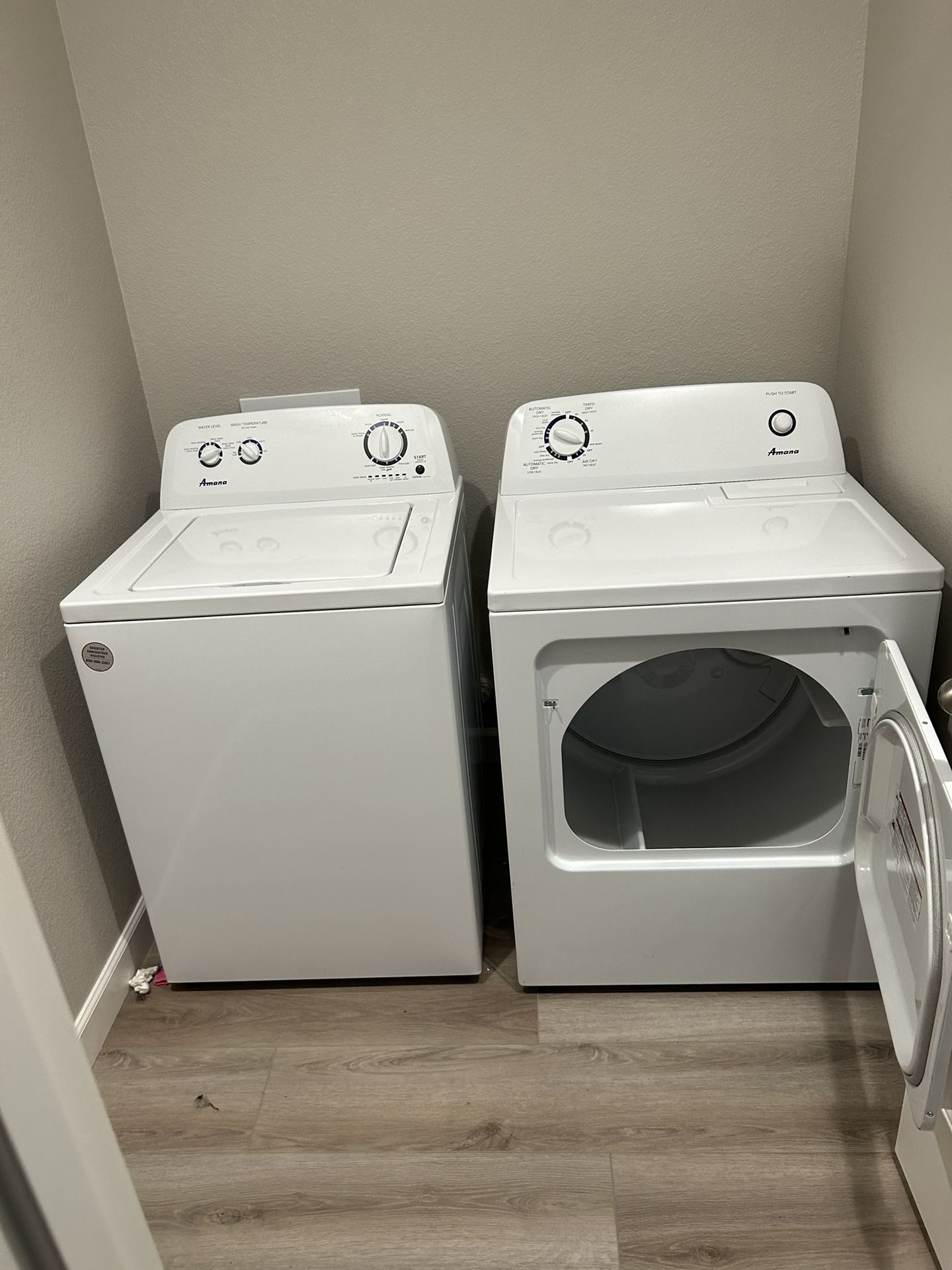 Amana Washer N Dryer