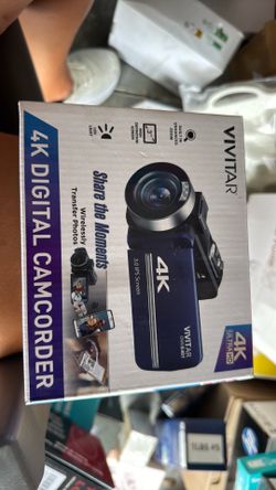 Brand: Vivitar Vivitar 4K Video Camera, Wi-Fi Ultra HD Camcorder with 18x Digital Zoom, 3” IPS Touchscreen Video Recorder with Night Vision, Vlogging 
