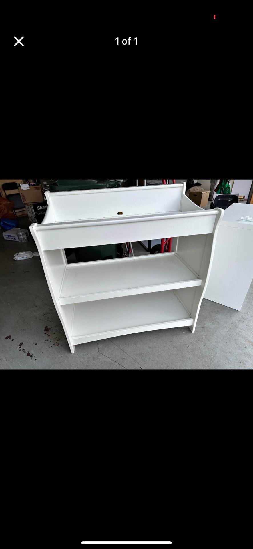 Solid Wood Changing Table
