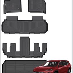 All Weather Floor Mats Custom Fit For Traverse Acadia Enclave 