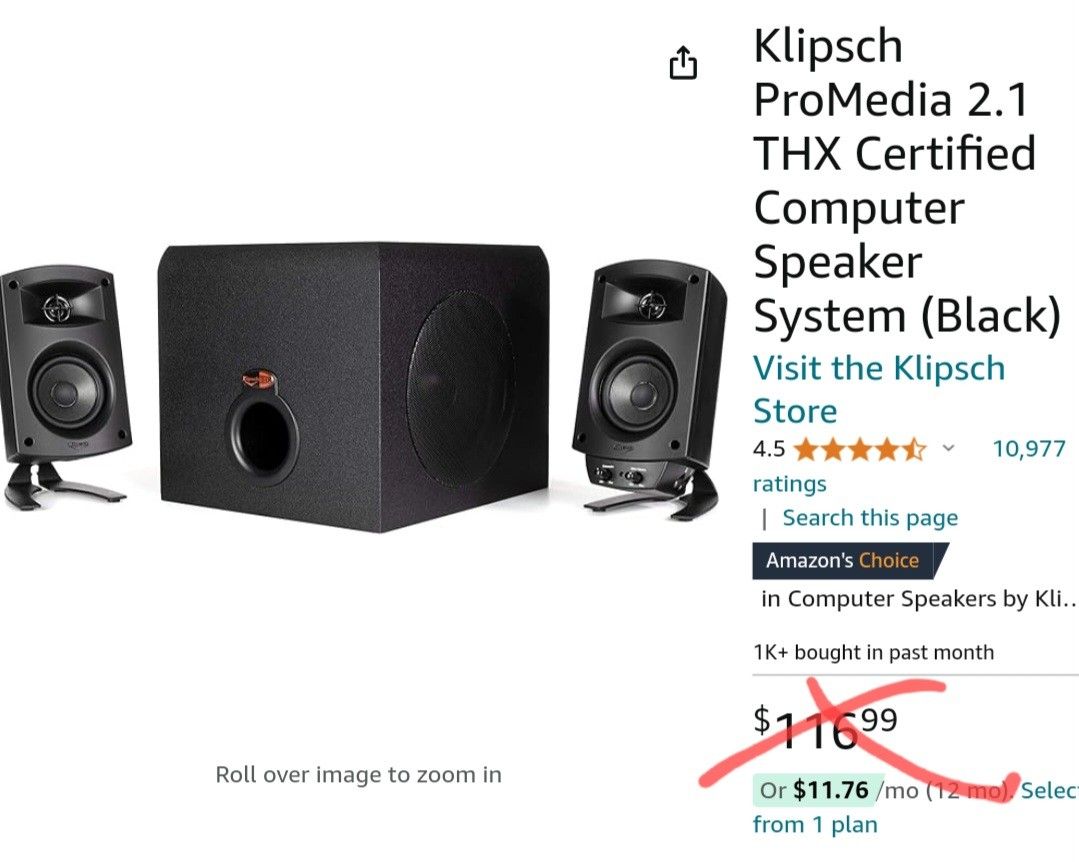 Klipsch Promedia 2.1 Bluetooth Speakers