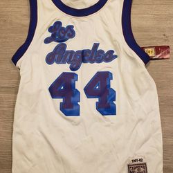 Los Angeles Lakers Official NBA Men's XL Throwback Jersey 