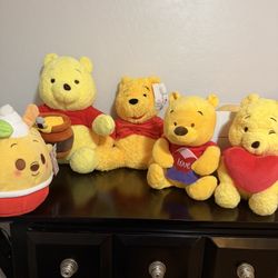 Winnie The Pooh Plushies 