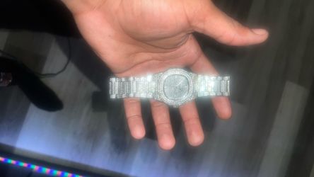 iced out watch