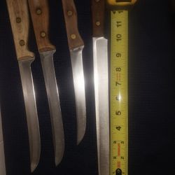 Wooden Handled Chicago Cutlery