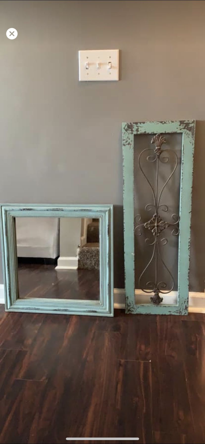 Mirror and wall decor