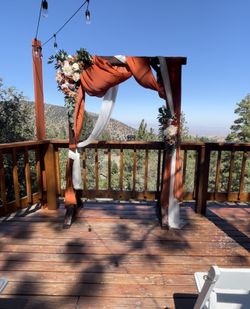 Rustic Wood Arch