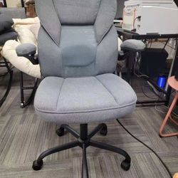 Home Office Desk Chairs with Wheels and Armrests,Office Chair Comfortable Ergonomic Mesh with Teddy Fleece Fabric Executive Computer Chairs for Adults