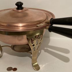 Vintage Copper Chafing Dish