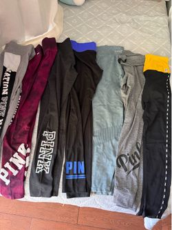 Leggings pink size S/p  7 piezas poco uso