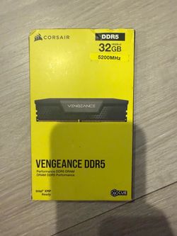 CORSAIR VENGEANCE DDR5  32GB (16x2) 5200 mhz