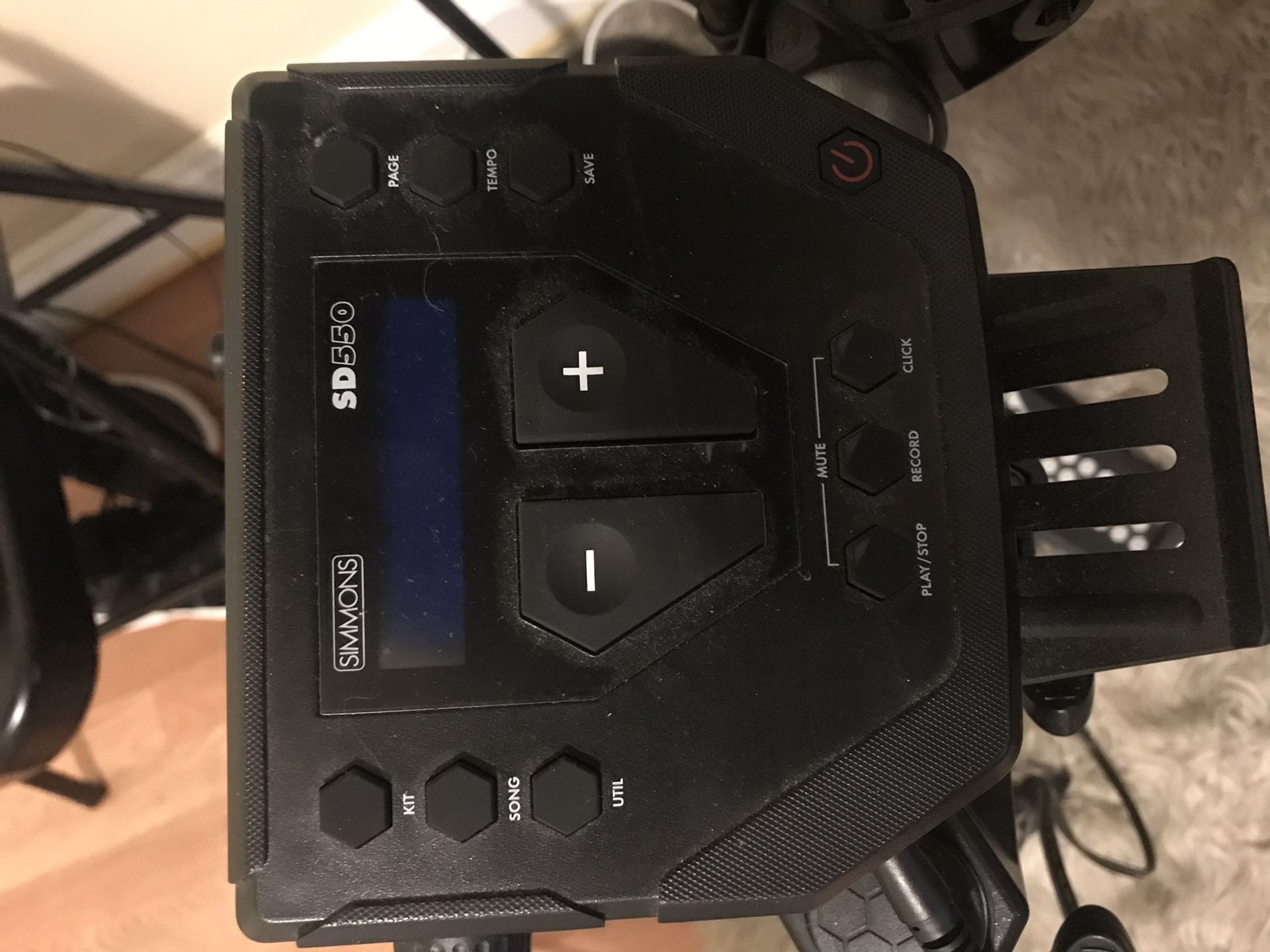 Drum set eletronic simmons sd550 complete for Sale in Boston, MA OfferUp