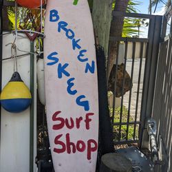 Surfboard Longboard Yard Art