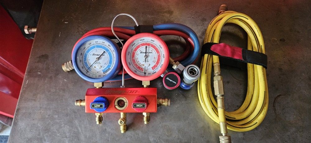 Snap On AC Gages R134 AC Manifold