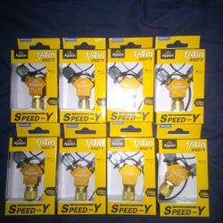 Appion Megaflow Speedy 1/4 Y-Fitting.   8count