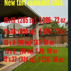 New artificial grass remnants (temecula 