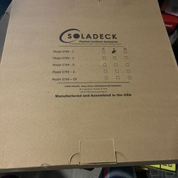 SOLADECK 0799-2 B flashed combiner enclosure