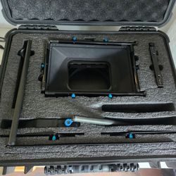 Redrock Micro Matte Box and Follow Focus Studio Bundle w Donuts and Hard Case