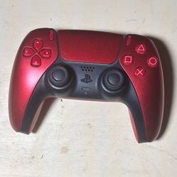 Red PS5 DualSense Wireless Controller – Good Condition