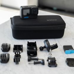 GoPro HERO10 + Full Accessories Kit – 4K UHD Action Camera