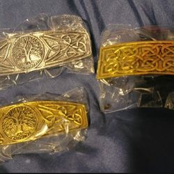 Brand new Large Viking, Celtic hair clips. $5.00 each 