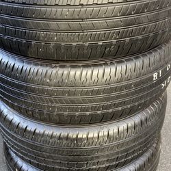 4 Llantas Usadas Dunlop Grandtrek 225/60/18 $220 Las 4