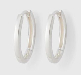 Sterling Silver Hinged Hoop Earring A New DaySilver