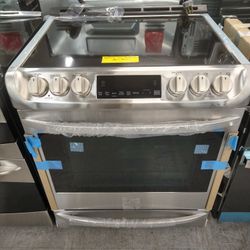 New Lg Scratch And Dent  Glass Stove For Sale