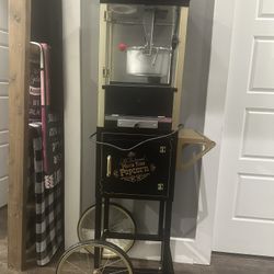 Vintage Popcorn Machine 