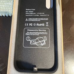 Phone case charger for iPhone XR