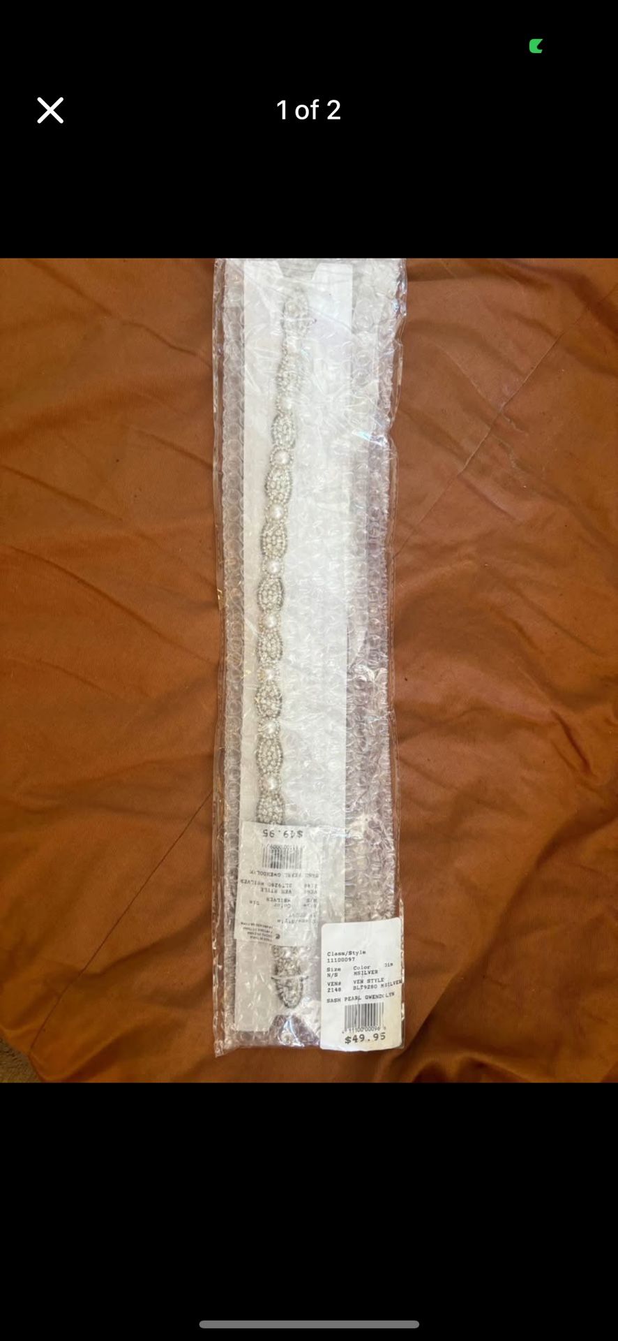 Wedding Dress Belt 