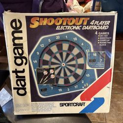 Sportscraft Dart Game Electronic Dartboard 