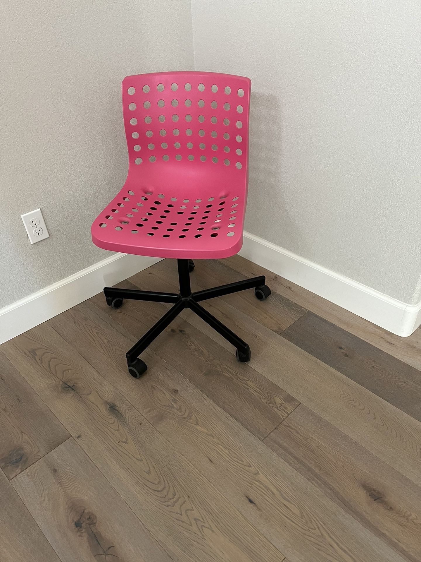 IKEA Swivel Chair - Pink and Blue