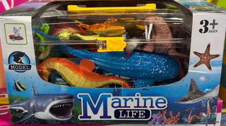 Marine Life Animal Set 9pcs