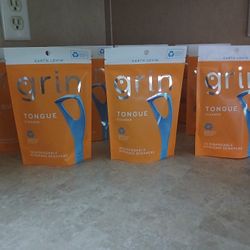Grin Tongue Cleaner- 10 Packs 