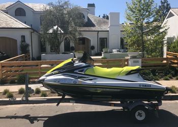 2019 Yamaha VX high output 1.0 jetski very low hours only 34 hours + 2015 Zienman manufacturing heavy duty permanent trailer