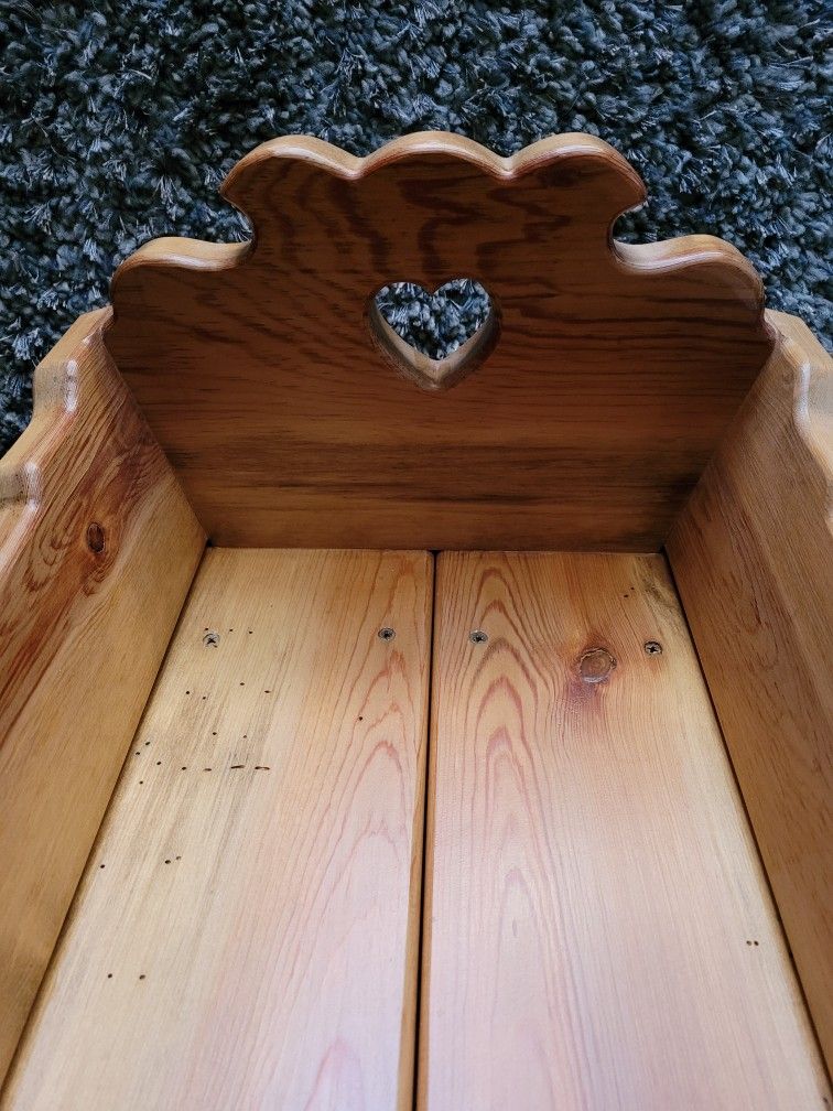 Wood Rocking Doll Cradle - Make Offer!