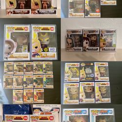 Funko Pop Lot (My Hero Academia & Attack on Titan)