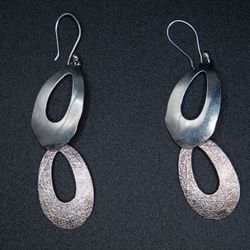 Handmade Peruvian Silver Earrings - 925 Peruvian Silver