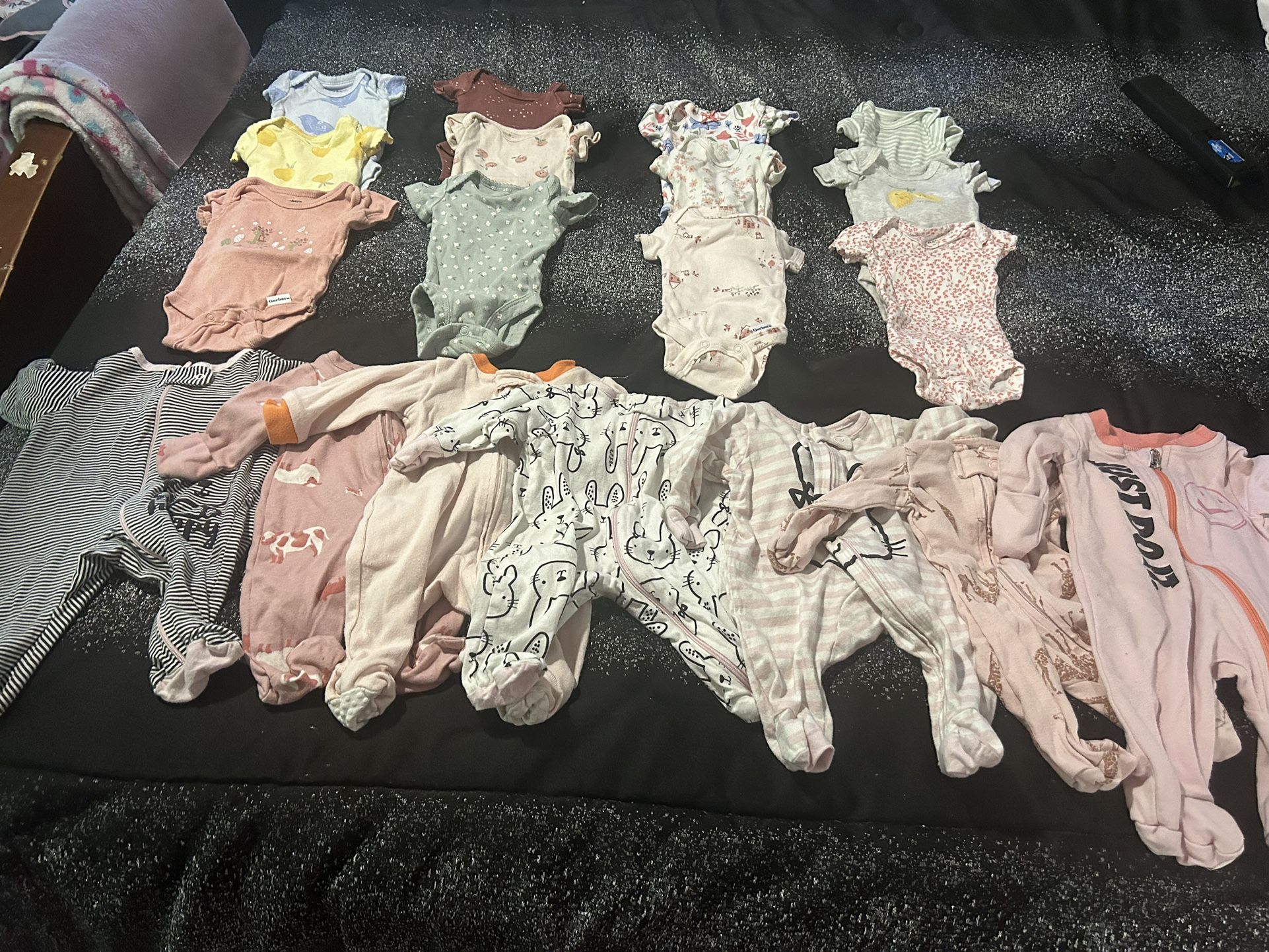 Premie And NB Clothing And Pacifier