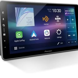 Pioneer DMH-WT5000NEX 9" Multimedia Digital Media Receiver Single Din - Built in Bluetooth, Wireless Apple CarPlay, Android Auto, HD Radio, Touchscree